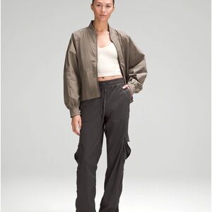 NWT lululemon lightweight hem-cinch bomber jacket size M